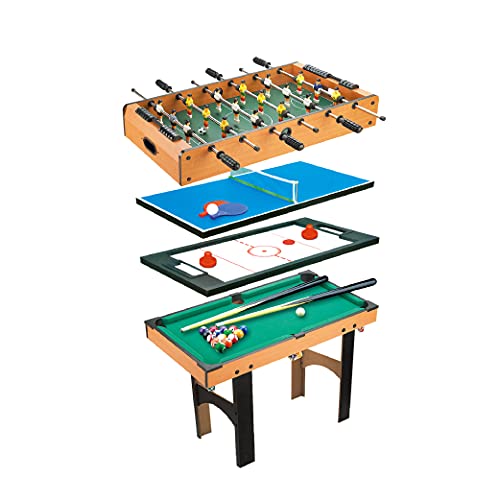 Set Mesa Multijuegos 4 en 1 (81x43x73 cm)