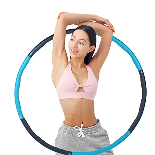 Hula Hoop Aro de Gimnasia ajustable (6 piezas)