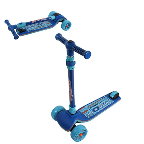 Scooter Monopatín con LED Azul (3 Ruedas)