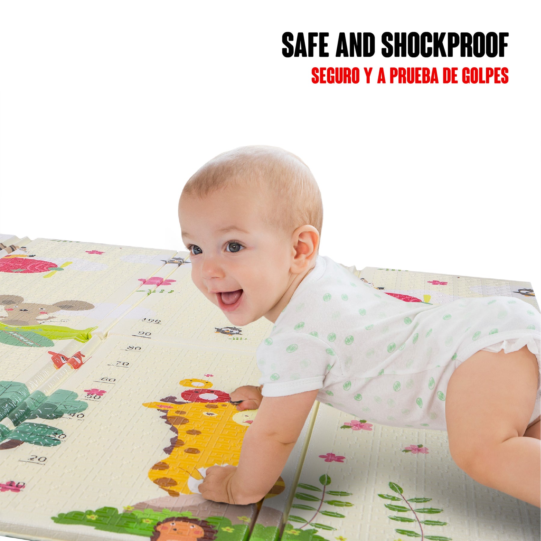 Piso Alfombra Plegable Impermeable para Bebés y Niños 180 X 200 cm –  CLICKHOUSE